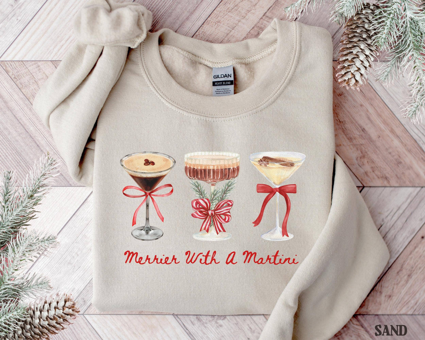 Christmas Martini Crewneck