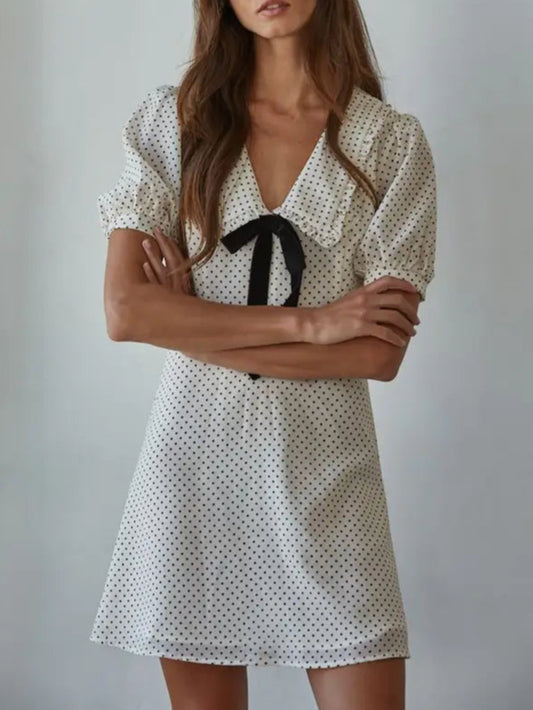 Polka-Dot Charm Dress