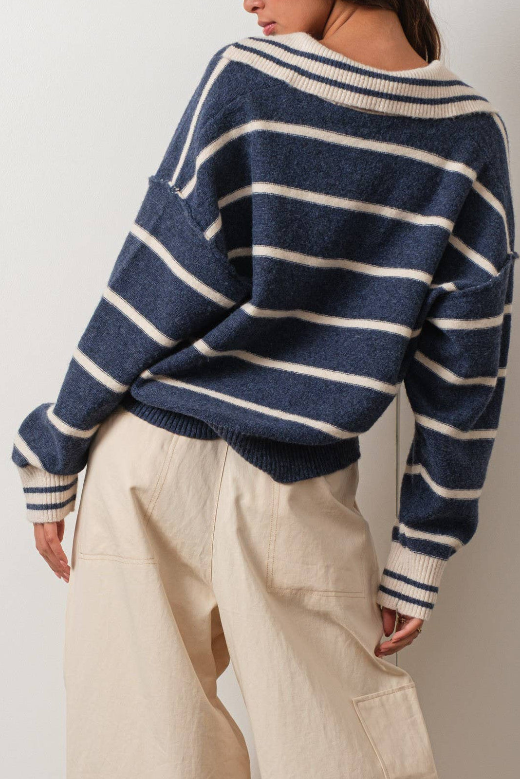 Navy Lane Cardigan