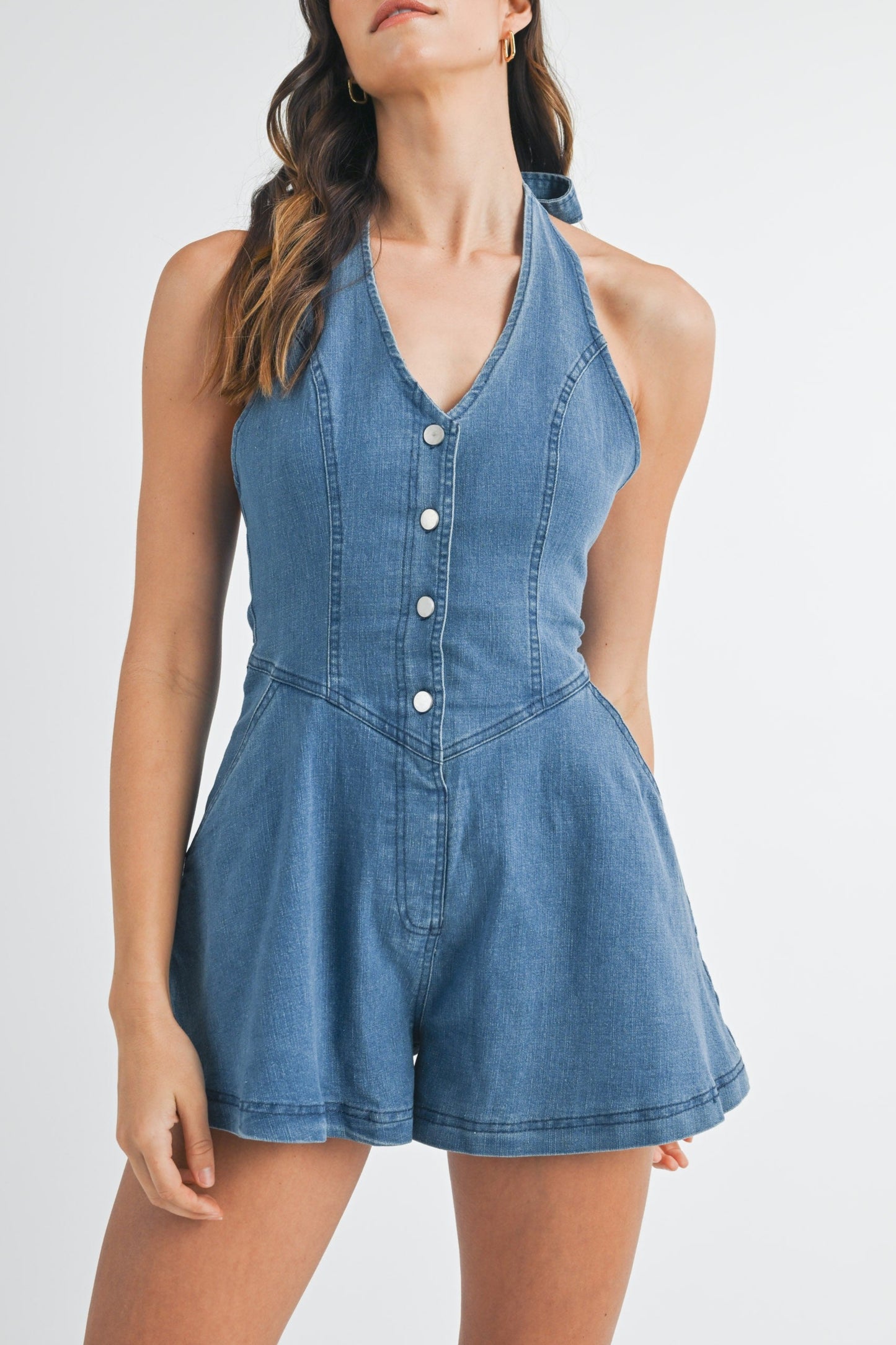 Rodeo Ready Denim Romper