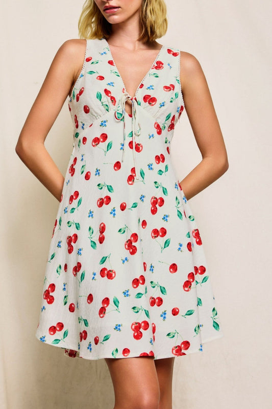 Cherry Mini Dress