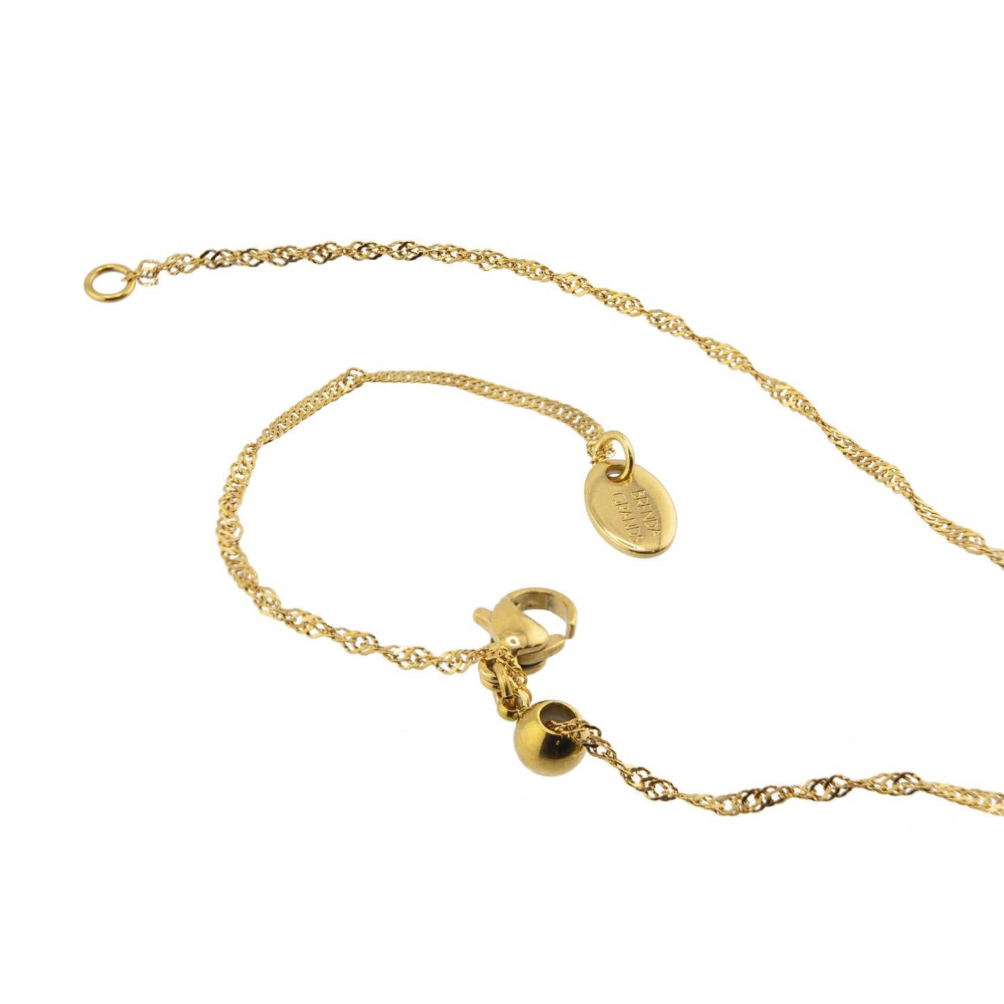 Gold Diamond Cross Pendant Necklace
