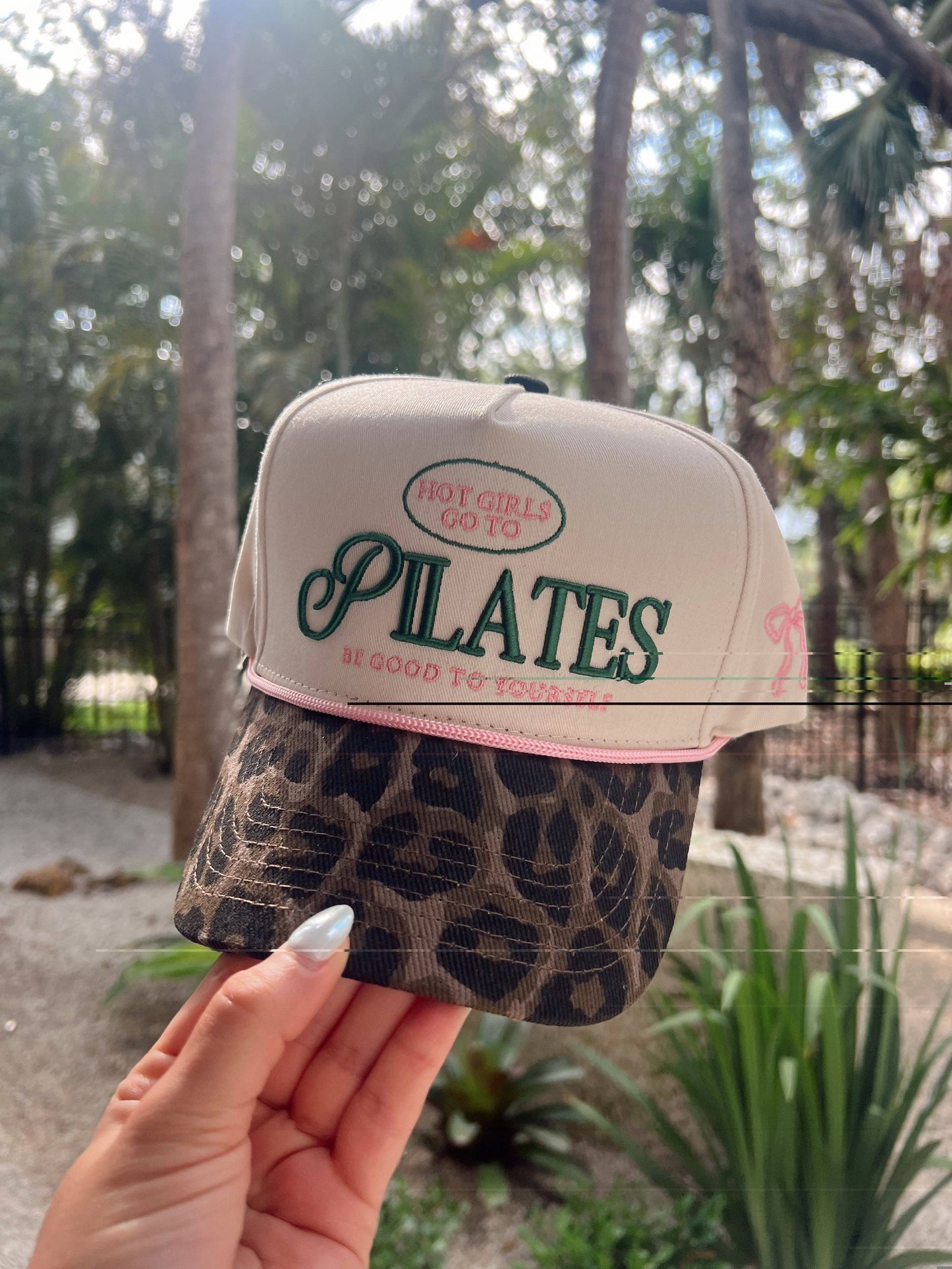 Hot Girls go to Pilates Trucker Hat
