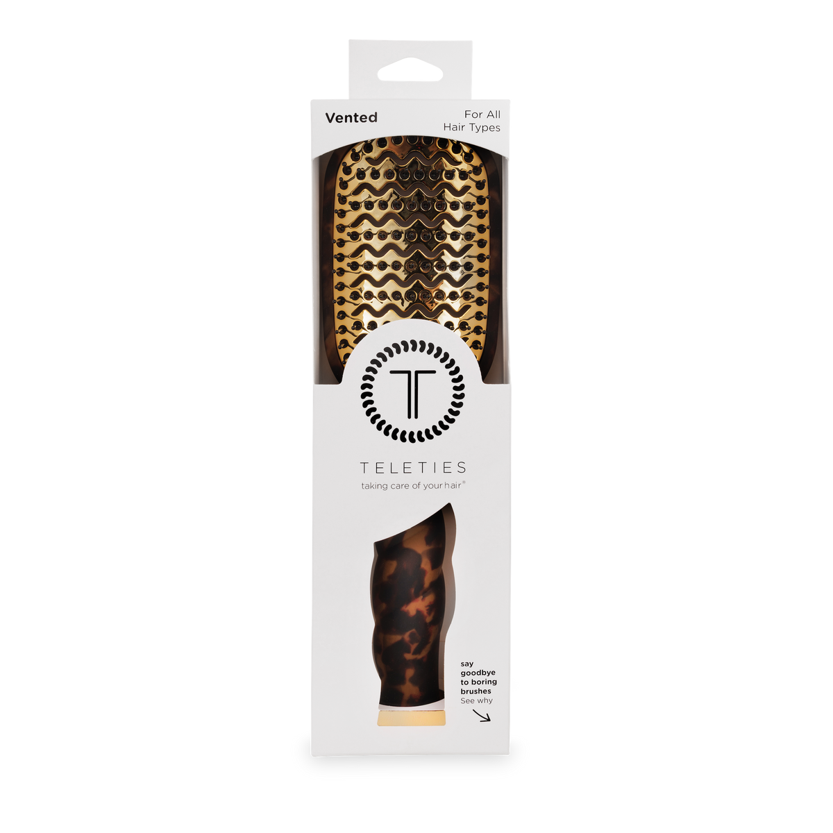Vented Brush - Tortoise