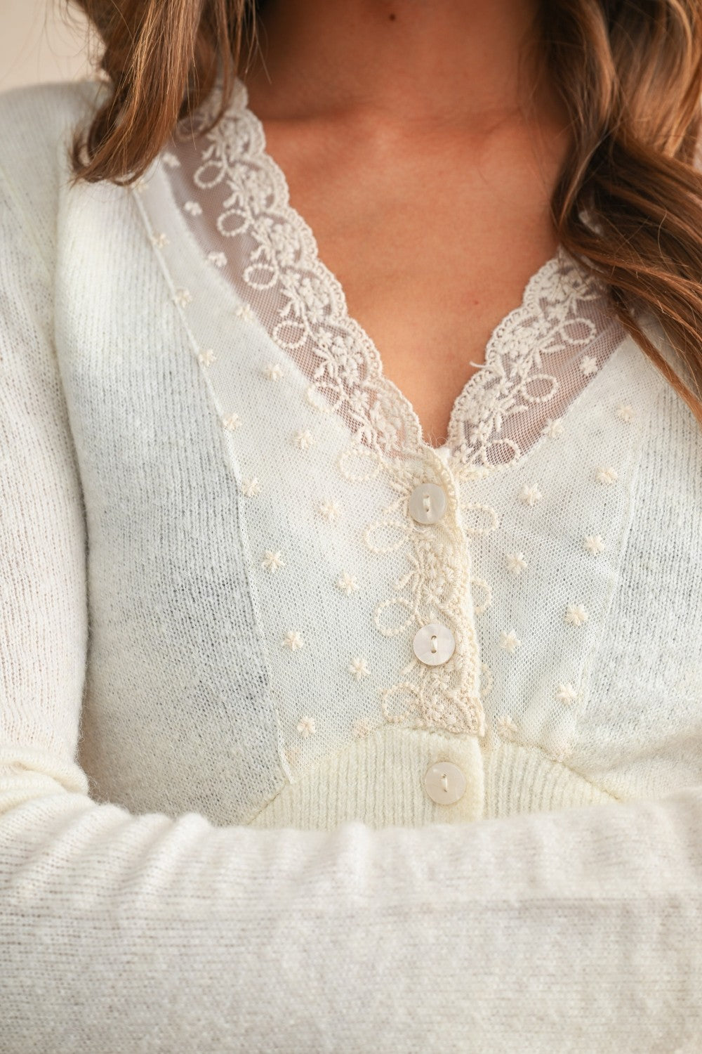 Whispering Lace Top