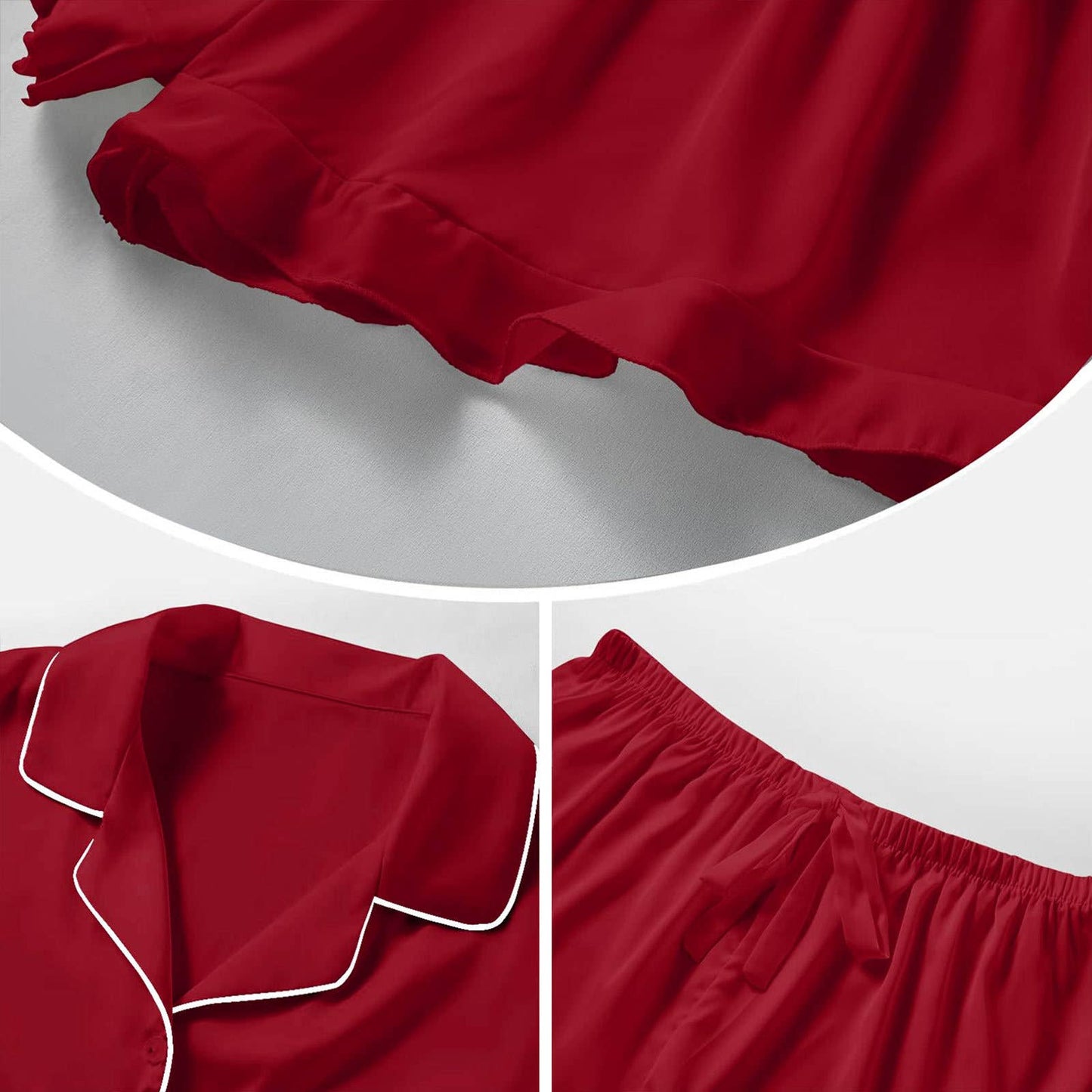 Fireside Satin PJ Set