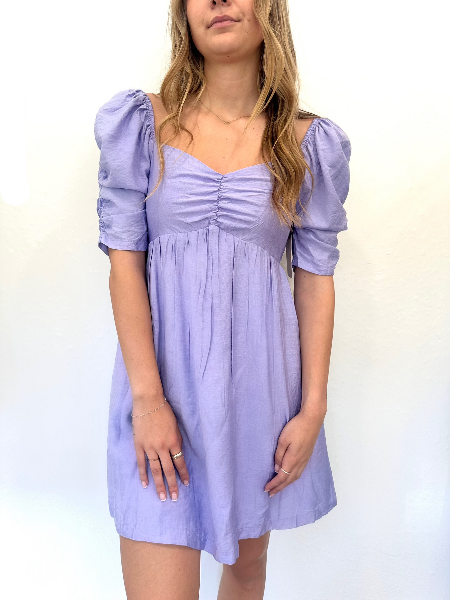 Lavender Babydoll Dress