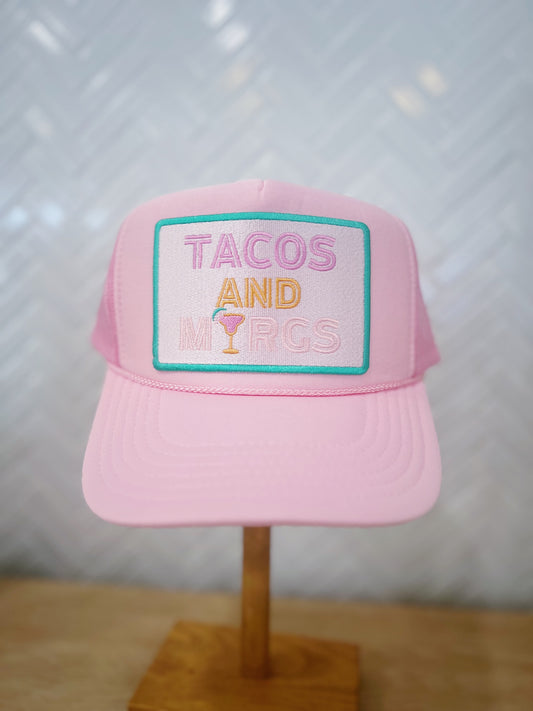 Tacos and Margs Custom Trucker Hat