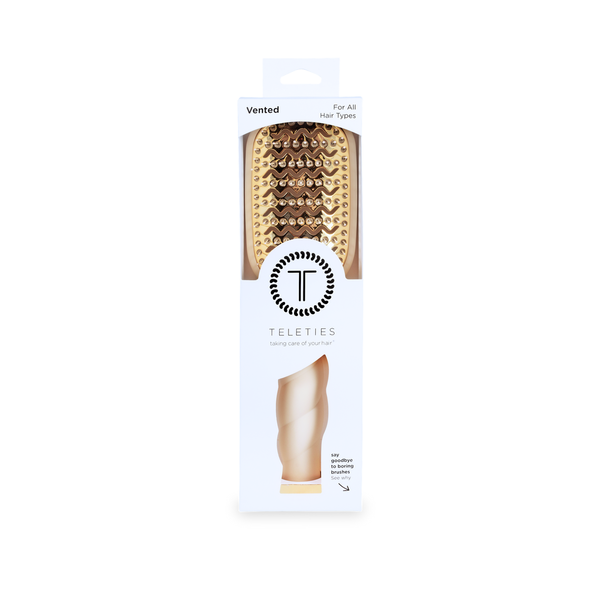 Vented Brush - Tan