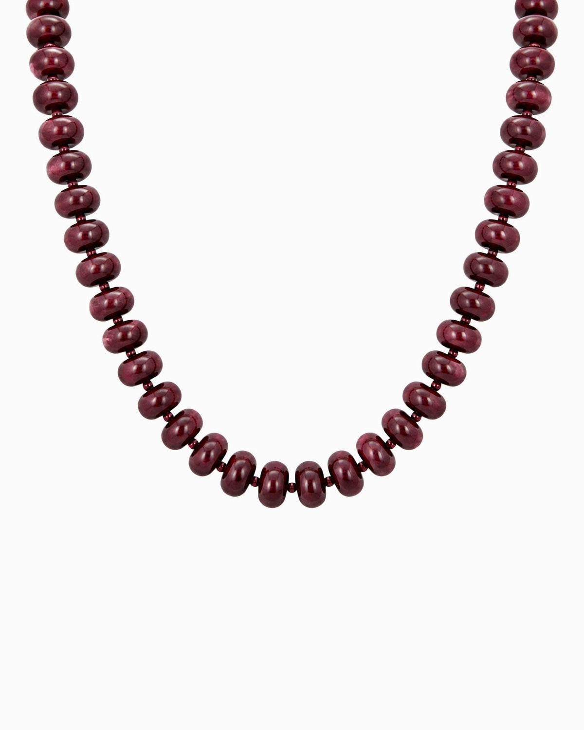Burgundy Statement Necklace