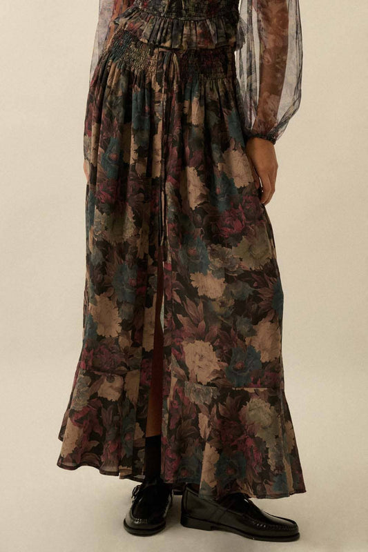 Midnight Garden Maxi Skirt