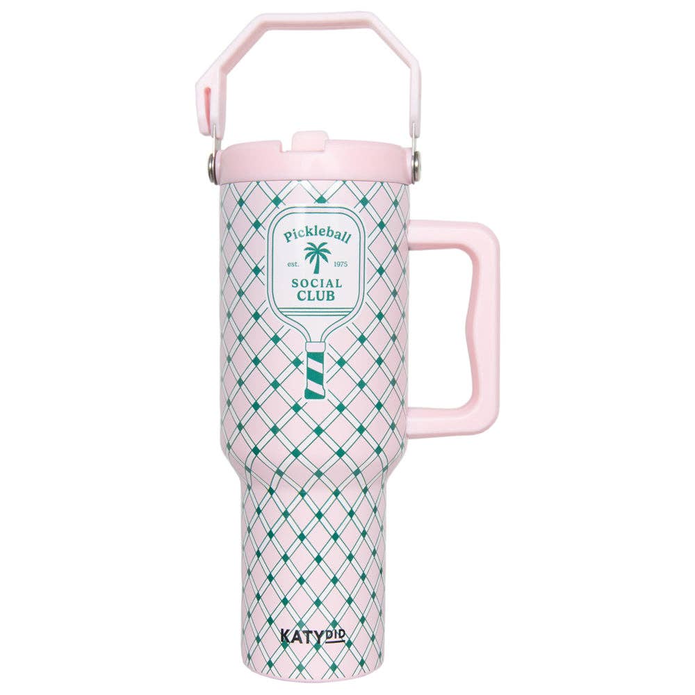 Pickleball Social Club 38 Oz Tumbler