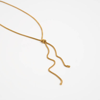 Cross Bolo Necklace