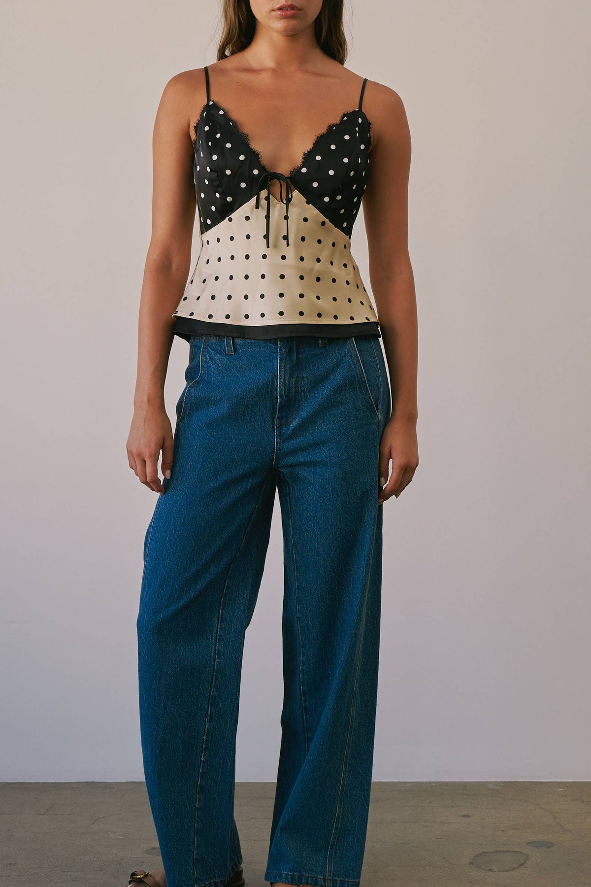 Polka Dot Reversible Cami