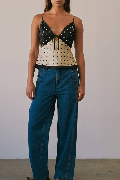 Polka Dot Reversible Cami