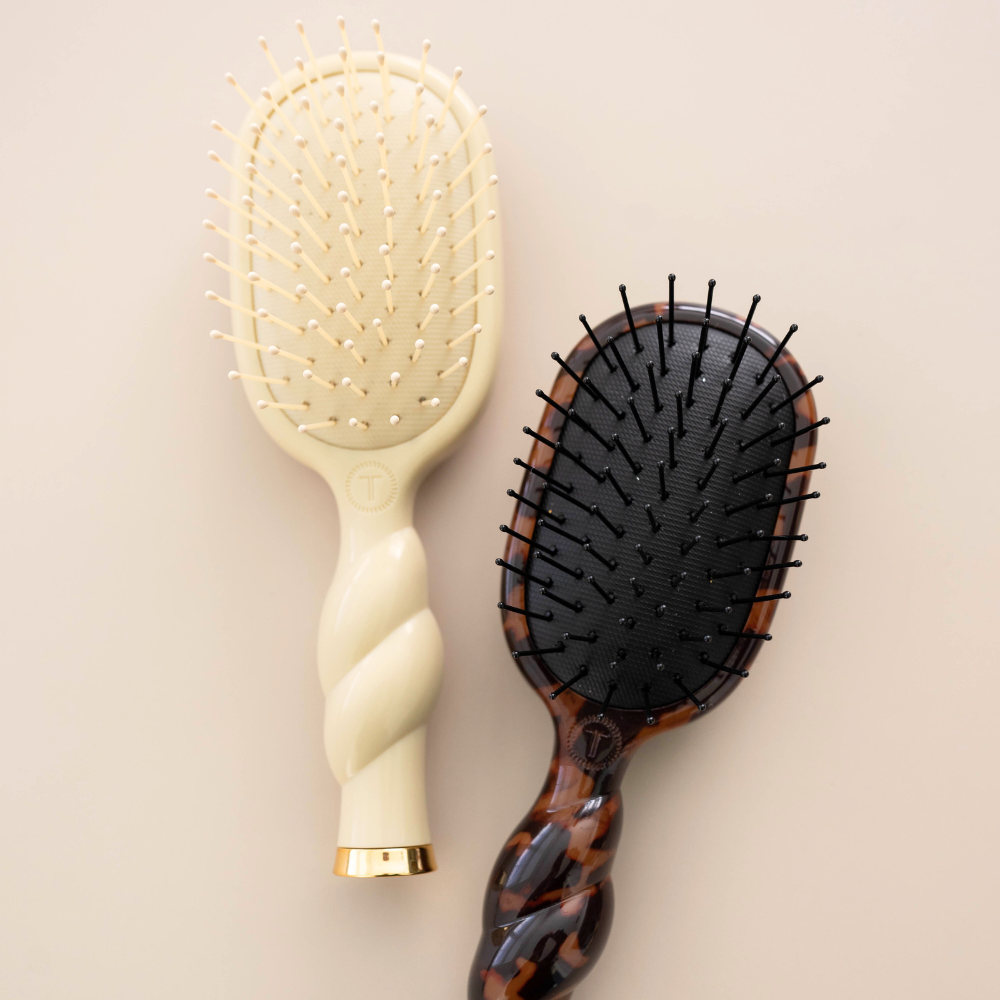 Mini Detangler Brush - Tan