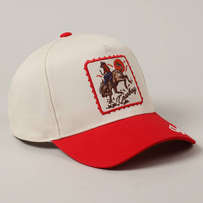 Howdy Cowboy Embroidery Trucker