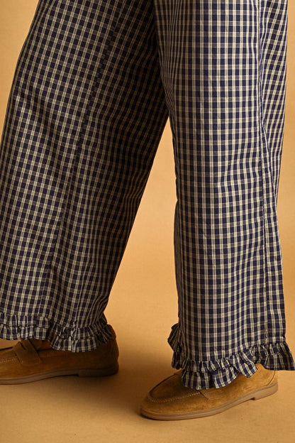 Midnight Checkered Pants