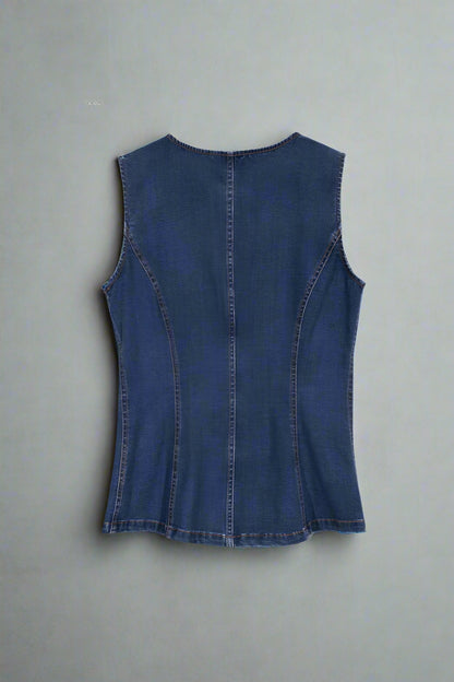 Contour Denim Tank