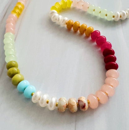 Garden Beaded Necklace