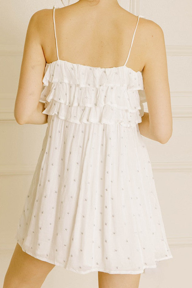 White Starry Dress