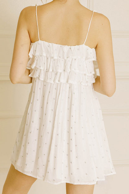 White Starry Dress