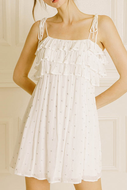 White Starry Dress