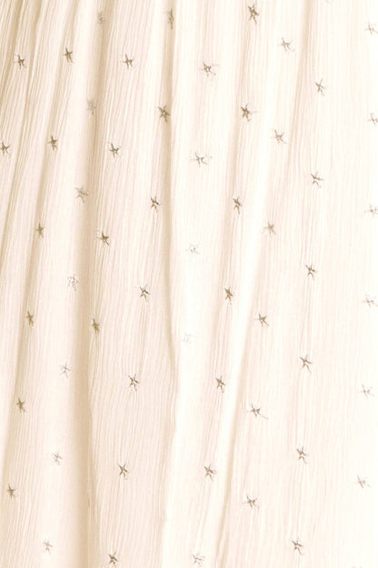 White Starry Dress