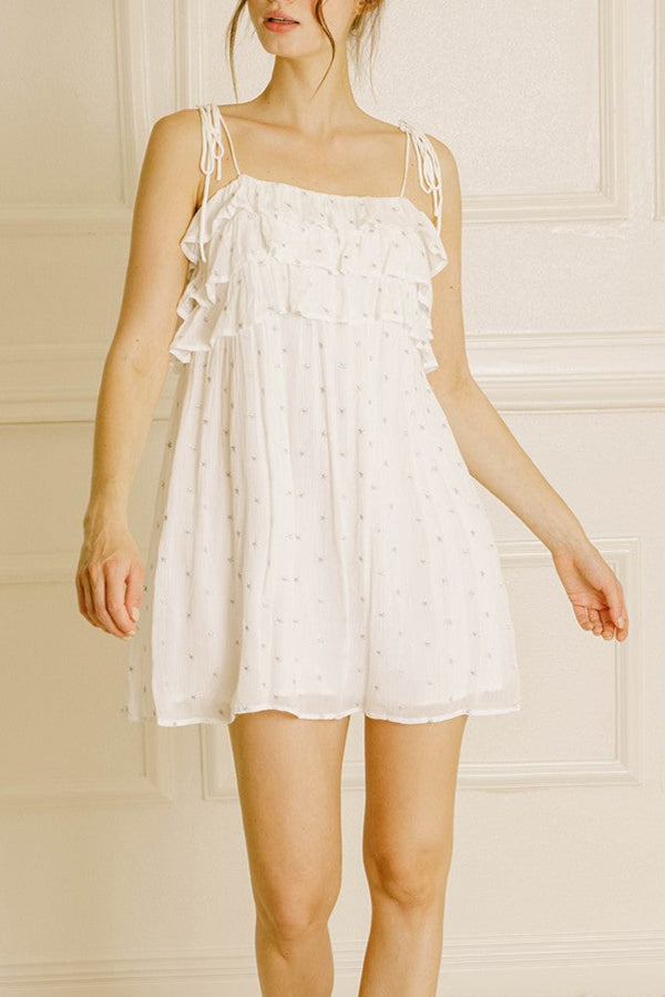 White Starry Dress