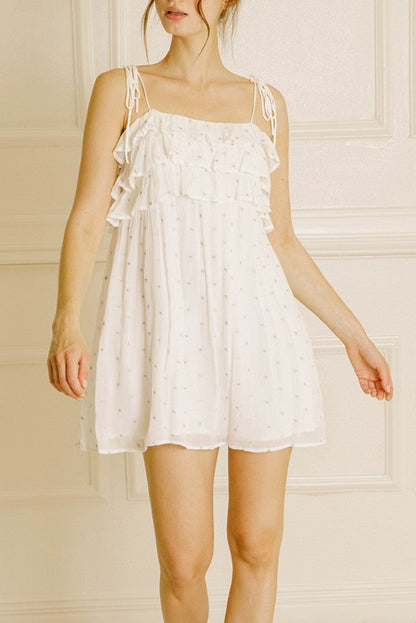 White Starry Dress