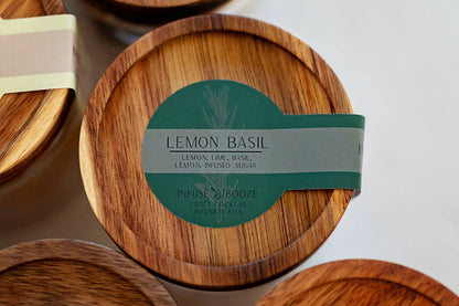 Infuse & Booze- Lemon Basil Mixer