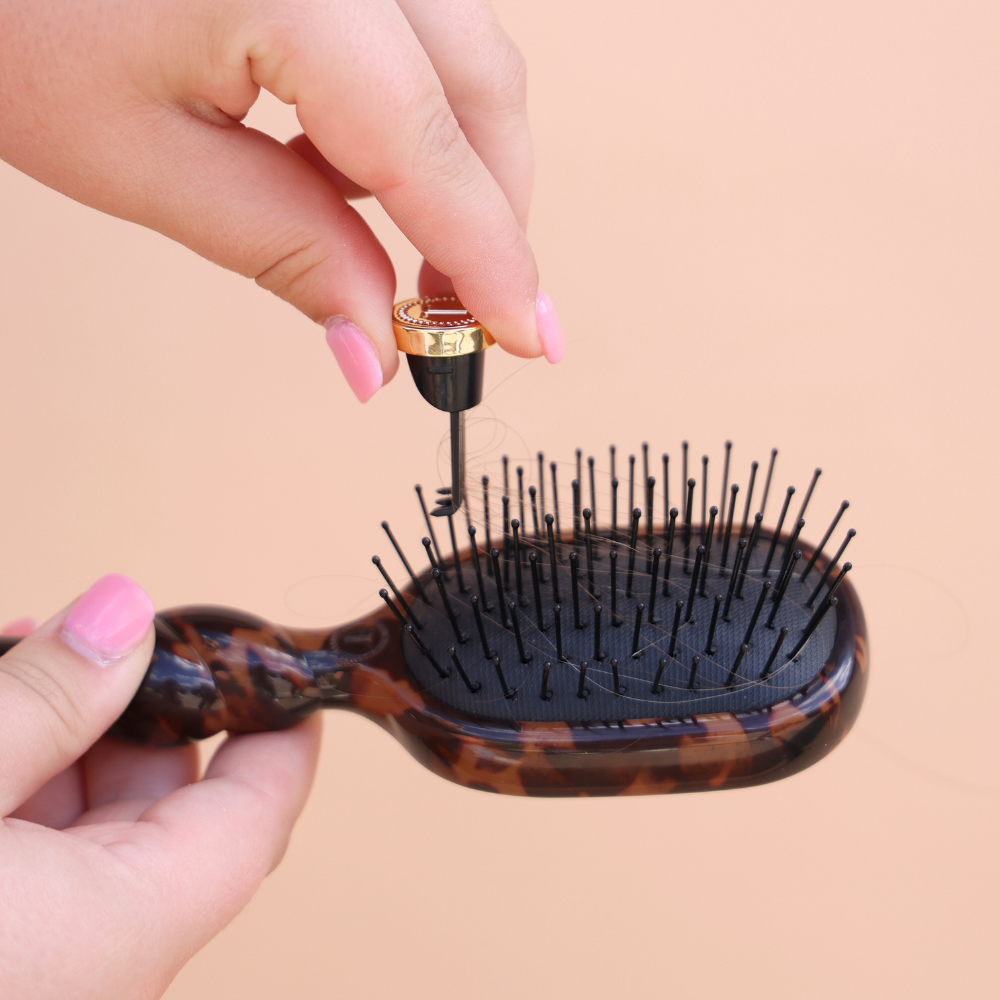 Mini Detangler Brush - Tortoise
