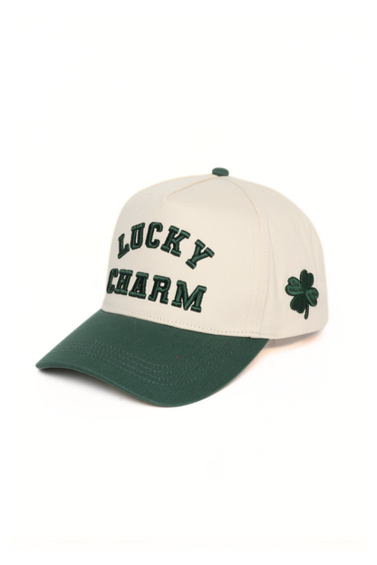 Lucky Charm Canvas Trucker Hat
