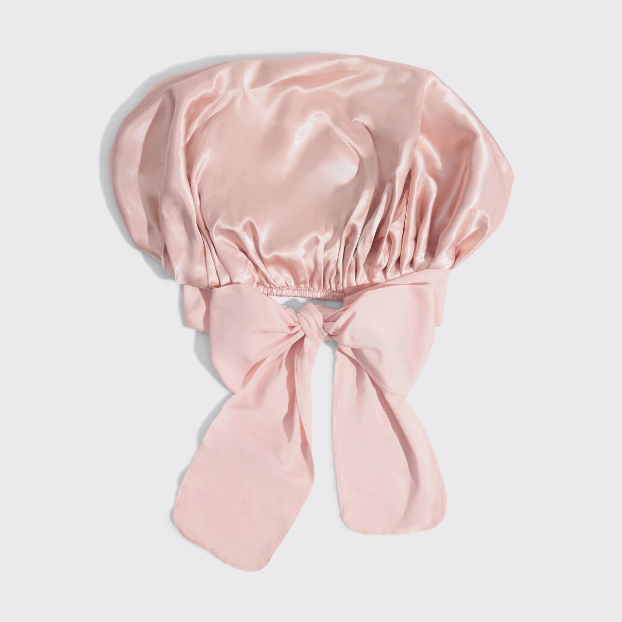 Adjustable Satin Bonnet - Blush