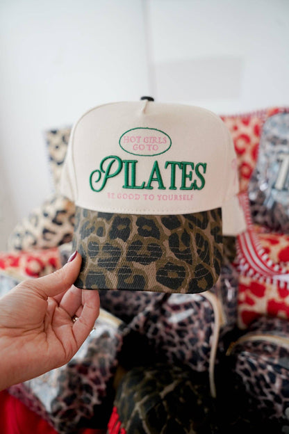 Hot Girls go to Pilates Trucker Hat