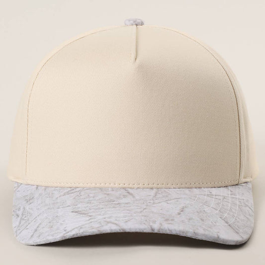 White Camo Trucker
