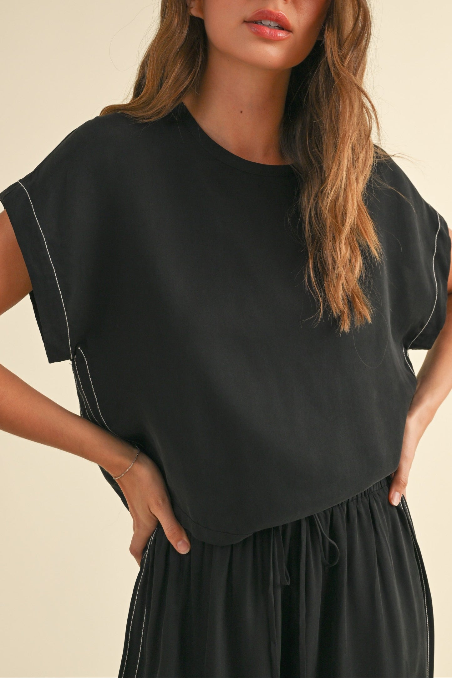 Minimal Stitch Tee