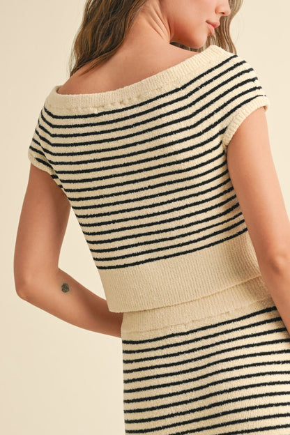 Shoulder Kiss Knit Top