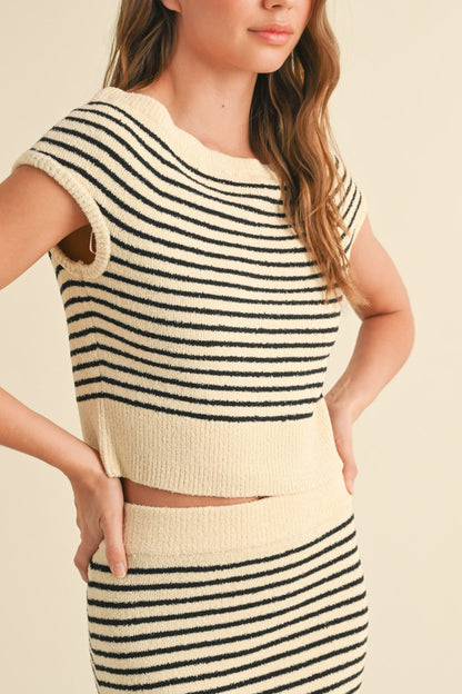 Shoulder Kiss Knit Top