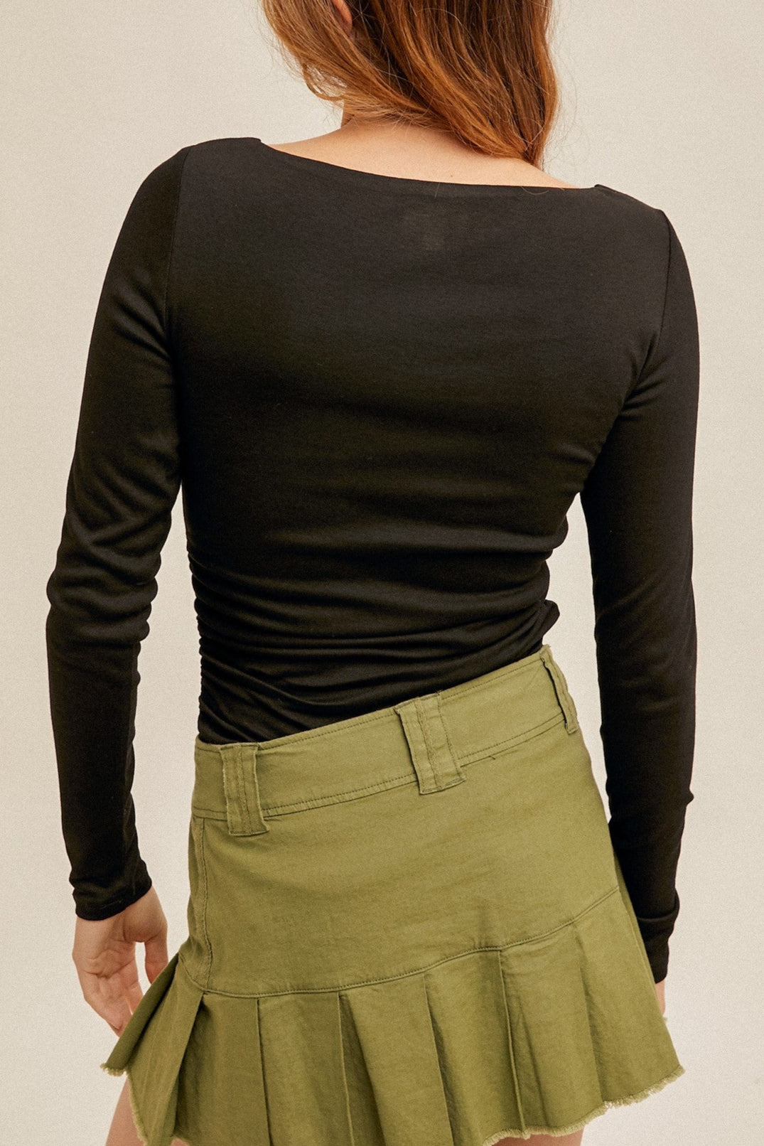 Ruched + Ready Bodysuit