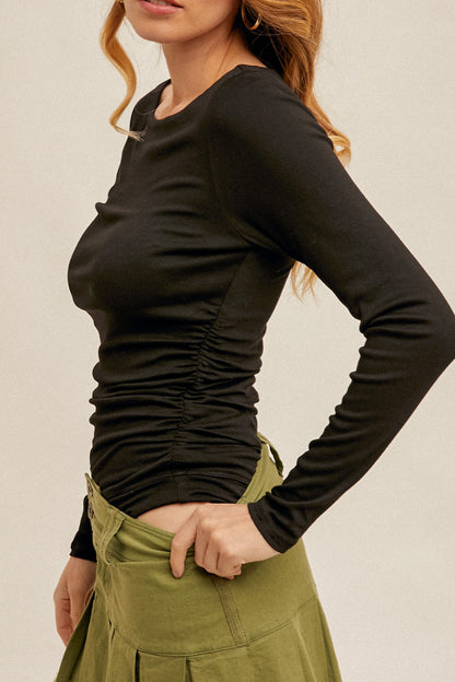 Ruched + Ready Bodysuit