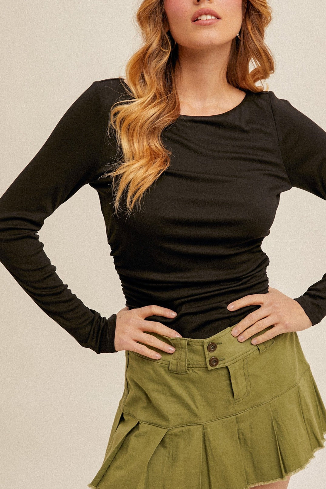 Ruched + Ready Bodysuit
