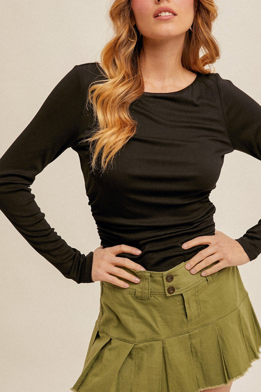 Ruched + Ready Bodysuit