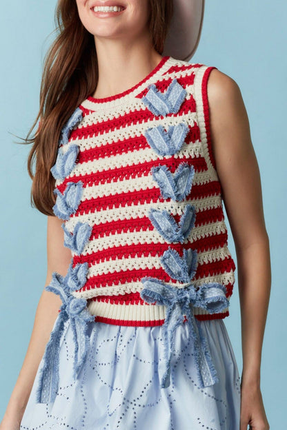 Star-Spangled Stitched Tank