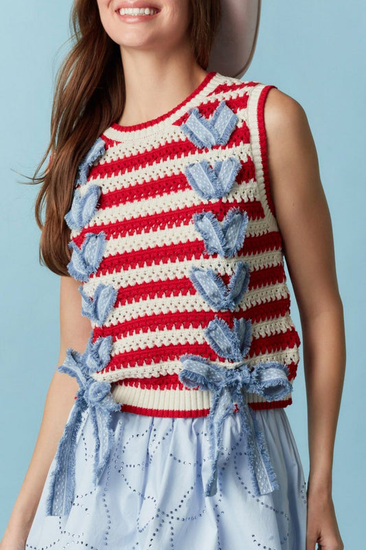 Star-Spangled Stitched Tank