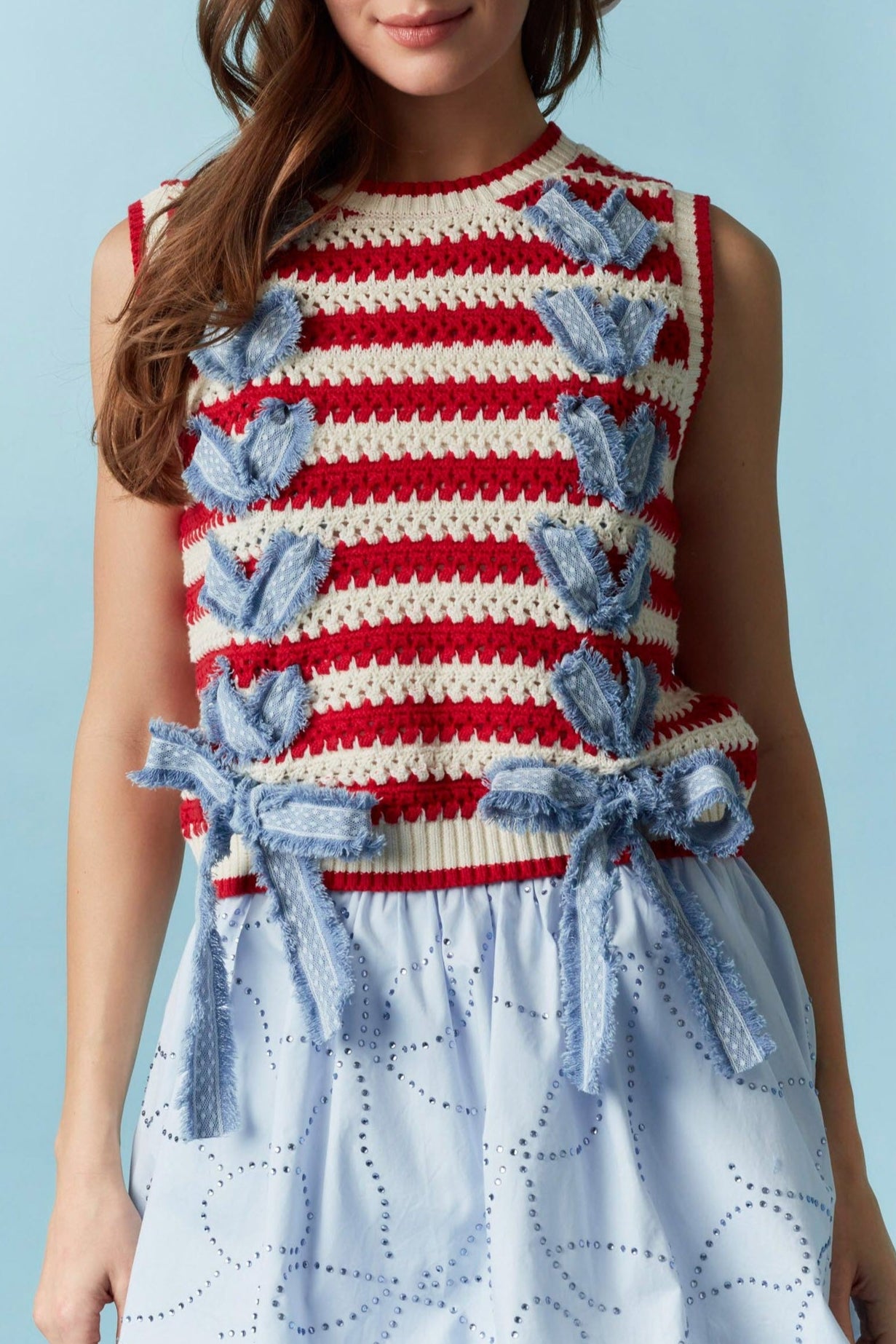 Star-Spangled Stitched Tank