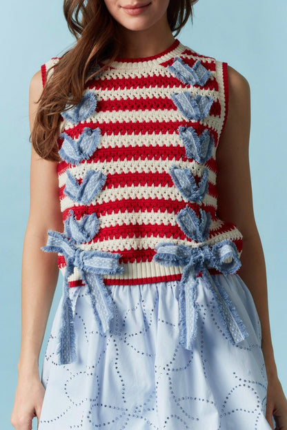 Star-Spangled Stitched Tank