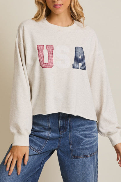 USA Crewneck Sweatshirt