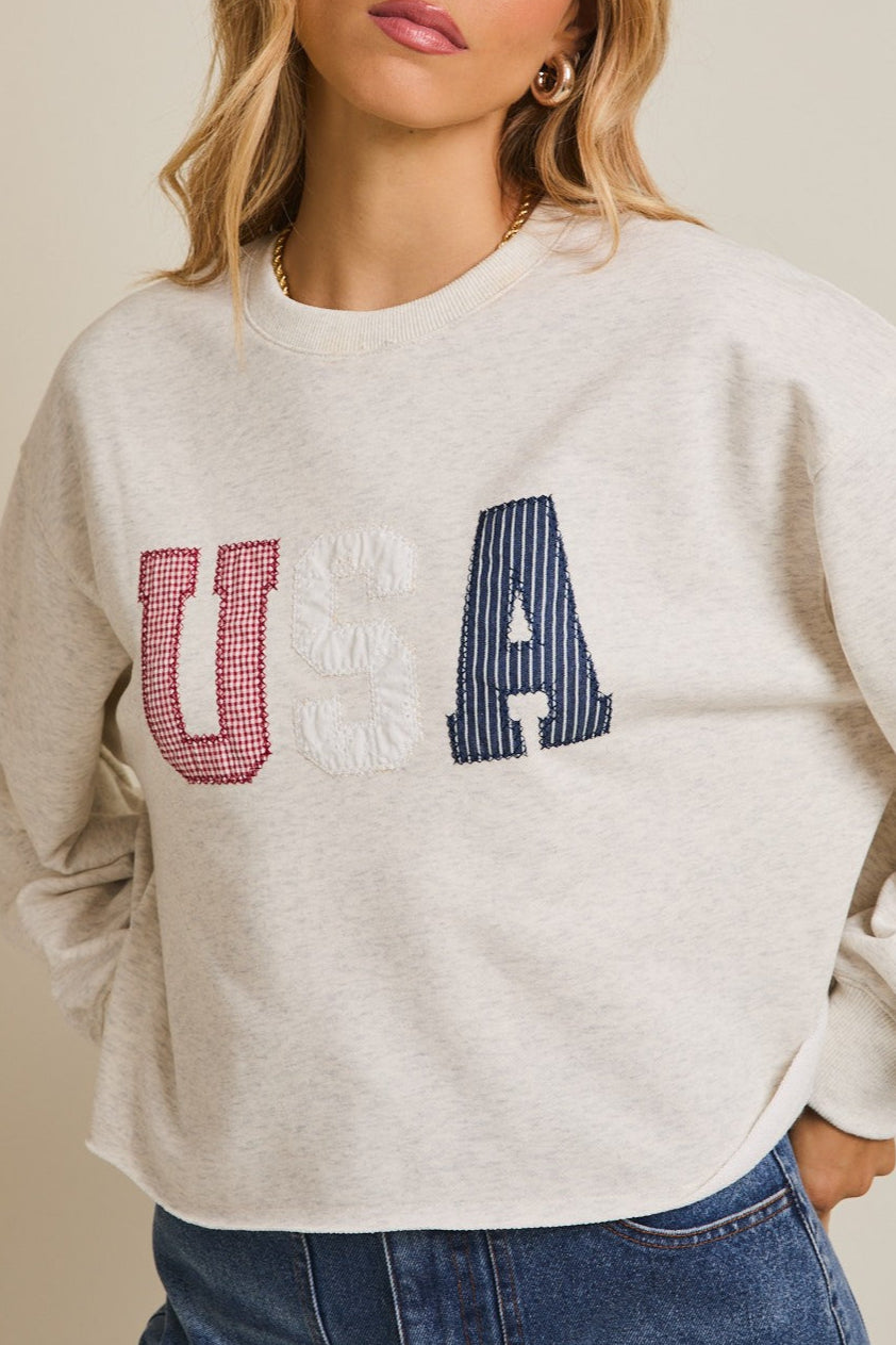 USA Crewneck Sweatshirt