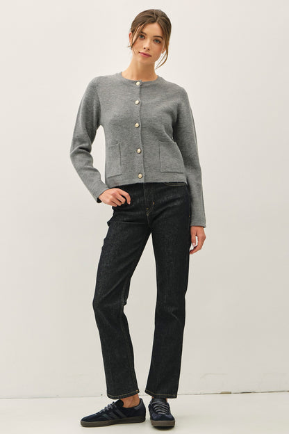 Gold Accent Cardigan